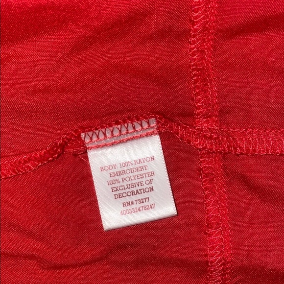 SO Red Halter Midi Sundress for Prom - Picture 6 of 8